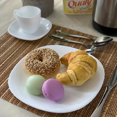 Jogo 6 Pratos de Sobremesa Vidro Branco Parma Bormioli Rocco - comprar online