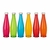 Garrafa de Vidro Colorida 1 litro com Tampa Inox Acqua Color - comprar online