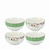 Jogo 4 tigelas 500ml Porcelana Bonechina Delicata Home & Co