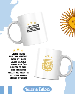 Calco Campeones del Mundo en internet