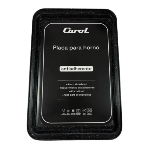 Placa Para Horno Antiadherente Carol Acero Al Carbono N43 - comprar online
