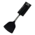 Espatula De Silicona Negra Carol Cocina 32 Cm - comprar online