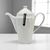 Tetera Jarra Porcelana 1 Litro Blanco Tapa - FIRST CONCEPT INTERNACIONAL SRL