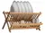 Secaplatos Escurridor Madera Bambu Bamboo Plegable - comprar online