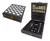 Set Vino Caja Con Juego Ajedrez Sacacorchos Tapon Termometro