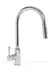 Griferia Cocina Mesada Tactil Touch Cromo Acero Mozart - FIRST CONCEPT INTERNACIONAL SRL