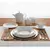 Plato Playo De Sitio Para Mesa Acero Inoxidable 29.5 Cm Soifer - FIRST CONCEPT INTERNACIONAL SRL