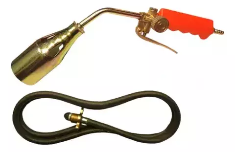 Soplete Techista Gatillo Boca 50 Mm Y Manguera Garrafa 10kg