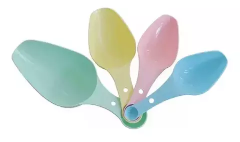 Cucharas Medidoras Carol Set X4 Unidades - comprar online