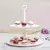 Bases Porta Cupcakes Y Muffins Exhibidor De 2 Pisos Plástico