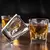 Pack X 6 Vasos Whisky Cuadrados 290 Ml Vidrio Deli Glassware en internet