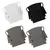 Set X3 Espatulas Cornet De Repostería Corta Masa Plastico - FIRST CONCEPT INTERNACIONAL SRL
