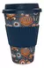 Vaso Cafe Mug 450cc Taza Tapa Y Banda De Silicona - comprar online