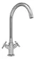 Grifería Doble Comando Cocina/baño Mozart Brooklyn 9995