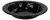 Plato Hondo Enlozado Negro 20,5 Cms Jovifel