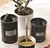 Set Lata Yerbera Y Azucarera Con Pico Vertedor Matero Negro - FIRST CONCEPT INTERNACIONAL SRL