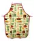 Delantal Cocina 63.5x80cm Poliéster Asador Utensilios Diseño en internet