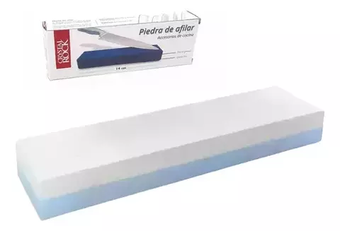 Piedra Afilar Asentar Cuchillos Profesional Doble Faz