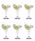 Pack X6 copas De Vino y Agua 260 Ml "Misket"
