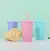 Vaso De Plastico Eco Reutilizable 460ml Con Sorbete - comprar online