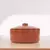 Cacerola Barro Esmaltada Con Tapa 24 X 10 Cm Locro Horno - FIRST CONCEPT INTERNACIONAL SRL