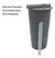 Vaso Termico Con Sorbete Removible 600ml Tapa A Presion Soifer en internet