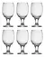 Pack X 6 Copas "Misket" De Vidrio Para Cerveza 400 Ml