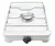 Anafe Gas Natural 1 Hornalla Certificado Abrasol 2285 Blanco