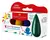 Crayón Ergonómico Trompo X4 Faber-castell Colores - FIRST CONCEPT INTERNACIONAL SRL