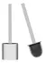Escobilla Silicona Limpia Inodoro Baño Accesorios Cepillo - comprar online