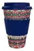 Vaso Cafe Mug 450cc Taza Tapa Y Banda De Silicona en internet