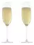 Pack X 2 Copas Para Champagne De Vidrio 200 Ml