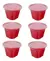 Set Moldes Para Flan Gelatina 6 Unidades Plasutil - comprar online