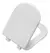 Tapa Universal Asiento Inodoro Cuadrado Madera Blanca - comprar online
