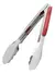Pinza Multiuso Acero Inoxidable Grande Mango Plástico Rojo