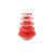 Set 5 Bowls De Vidrio Con Tapa Colores Heladera Microondas - tienda online
