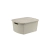 Canasto Cajon Ratan Organizador Tapa 15 Lts Plastico TIZA - comprar online