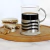 Set Cafetera Con Émbolo 350ml + 2 Jarritos De Vidrio Y Acero Crystal Rock - FIRST CONCEPT INTERNACIONAL SRL
