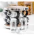 Set 8 Frascos Especieros De Acero Giratorio Con Base Crystal Rock - tienda online