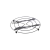 Posa Pava Metal Negro Posa Fuente Apoyo Mesa Redondo - FIRST CONCEPT INTERNACIONAL SRL