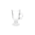 Jarro Jarrito Irlandes Vidrio Capuchino Mug Grande 260cc - comprar online