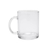 Caneca de Vidro Transparente 325ML Personalizável .