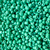 Miçangas de Plástico Verde água (25g)