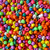 Mix de Miçangas Coloridas de Plástico (25g)