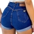 Short Jeans Barra Dobrada Escuro - comprar online