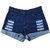 Kit 5 Bermuda Short Feminino Jeans Short Curto Jeans Femini na internet