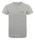 Remera algodón gris melange