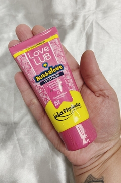 LUBRIFICANTE BEIJÁVEL LOVE LUB BUBBALOVE - Boutique Sensual