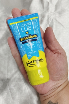 LUBRIFICANTE BEIJÁVEL LOVE LUB BUBBALOVE - loja online
