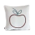 ALMOFADA 45X45 CEREJA BORDADA